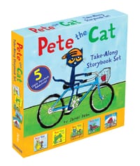 Pete the Cat Take-Along Storybook Set: A Box of 5 Books cover