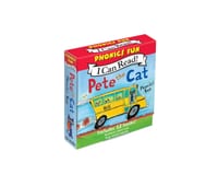 Pete the Cat 12-Book Phonics Fun!: A Box of 12 Mini-Books Featuring Short and Long Vowel Sounds cover