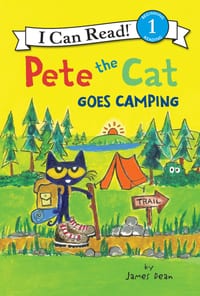 Pete the Cat Goes Camping cover