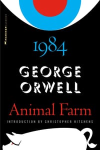 Animal Farm and 1984 cover