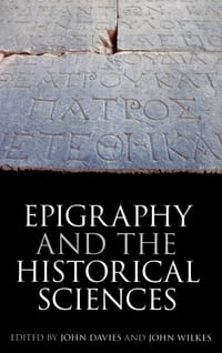 Pba 177 Epigraphy Historic Sciences Ctb cover