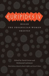 Euripides IV: Helen, the Phoenician Women, Orestes cover