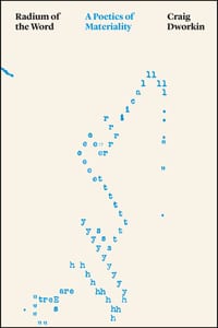 Radium of the Word: A Poetics of Materiality cover