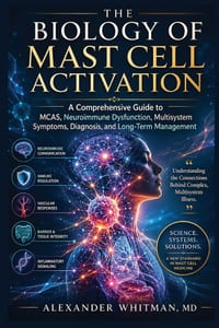 The Biology of Mast Cell Activation: A Comprehensive Guide to MCAS, Neuroimmune Dysfunction, Multisystem Symptoms, Diagnosis, and Long-Term Management cover