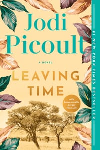 Leaving Time (with Bonus Novella Larger Than Life) cover