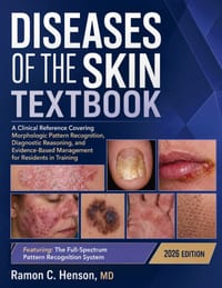 Diseases of the Skin Textbook: A Clinical Reference Covering Morphologic Pattern Recognition, Diagnostic Reasoning, and Evidence-Based Management for cover