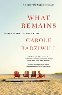What Remains: A Memoir of Fate, Friendship, and Love cover