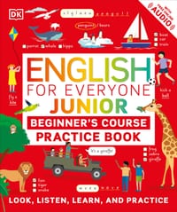English for Everyone Junior Beginner's Course Practice Book cover