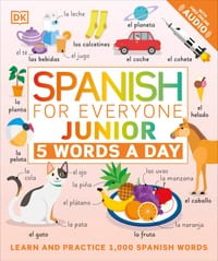 Spanish for Everyone Junior: 5 Words a Day cover