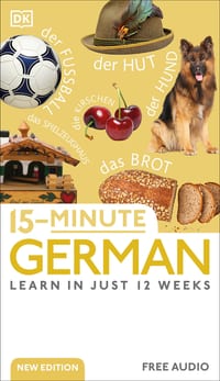 15-Minute German: Learn in Just 12 Weeks cover