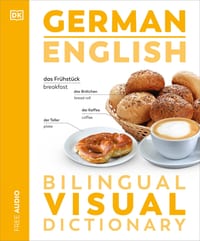 German English Bilingual Visual Dictionary cover