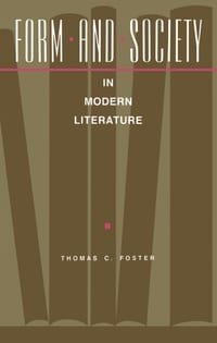 Form and Society in Modern Literature cover
