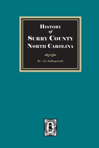 History of Surry County, North Carolina cover