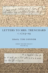 Letters to Mrs. Trenchard: two young women, writing c.1723-1729 cover