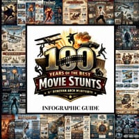 100 Years of the Best Movie Stunts cover
