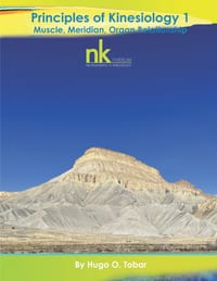 Principles of Kinesiology MCOR Workshop Manual v1.4: The Muscle Chakra Organ Relationship cover