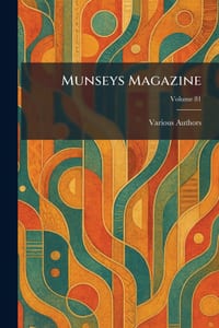 Munseys Magazine cover