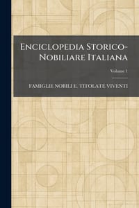 Enciclopedia Storico-Nobiliare Italiana cover