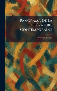 Panorama de la littÃ(c)rature contemporaine cover