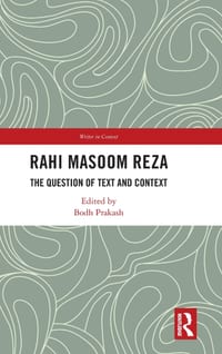 Rahi Masoom Reza: The Question of Text and Context cover