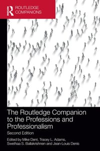 The Routledge Companion to the Professions and Professionalism cover