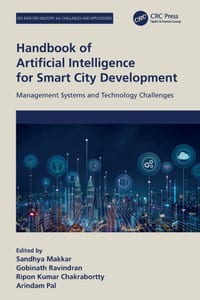 Handbook of Artificial Intelligence for Smart City Development: Management Systems and Technology Challenges cover