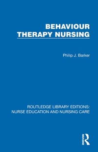 Behaviour Therapy Nursing cover