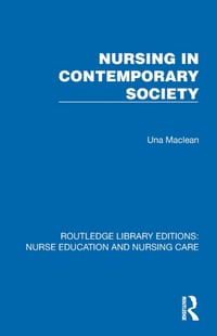 Nursing in Contemporary Society cover