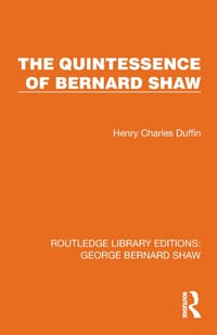 The Quintessence of Bernard Shaw cover