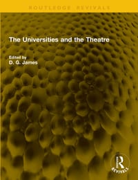 The Universities and the Theatre cover