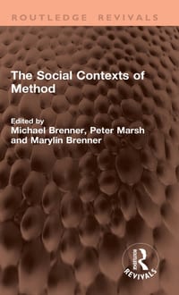 The Social Contexts of Method cover