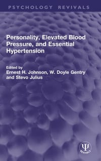 Personality, Elevated Blood Pressure, and Essential Hypertension cover