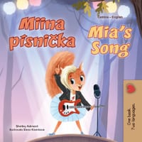 Mia's Song (Czech English Bilingual Book for Kids) cover