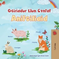 First Picture Dictionary - Animals (Welsh Children's Book) cover