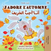 J'adore l'automne (Livre Pour Enfants Bilingue Français-arabe) cover