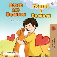 Boxer and Brandon (English Kurdish Bilingual Children's Book) cover