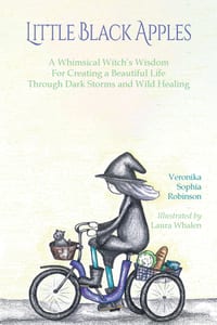 Little Black Apples: A Whimsical Witch's Wisdom for Creating a Beautiful Life Through Dark Storms and Wild Healing cover