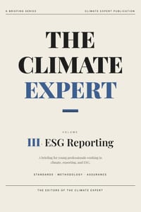 The Climate Expert: ESG Reporting & Disclosure (Vol 3) cover