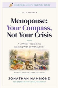Menopause - Your Compass Not Your Crisis: A 12-Week Programme - Working With or Without HRT Four weeks to build - Twelve weeks to measure cover