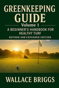 Greenkeeping Guide A Beginner's Handbook for Healthy Turf: Essential Skills, Systems, and Seasonal Plans for Today's Golf Course Superintendent cover