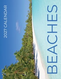 Beaches 2027 Calendar cover