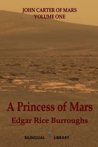 John Carter of Mars Volume One-A Princess of Mars: English-Korean Parallel Text Paperback Edition cover