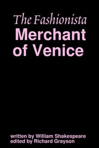 The Fashionista MERCHANT OF VENICE cover