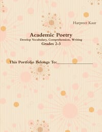 Academic Poetry 1 cover