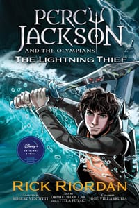 Percy Jackson and the Olympians: The Lightning Thief the Graphic Novel (Paperback) cover