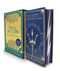 Percy Jackson and the Olympians the Lightning Thief Deluxe Collector's Edition cover