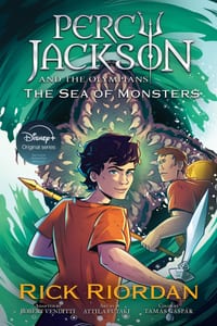 Percy Jackson and the Olympians the Sea of Monsters the Graphic Novel (Paperback) cover