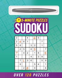 5-Minute Sudoku (Includes Ball-Point Pen): Over 120 Puzzles cover