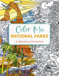 Color Me National Parks: An Adventurous Coloring Book cover