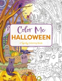 Color Me Halloween: A Spooky Coloring Book cover